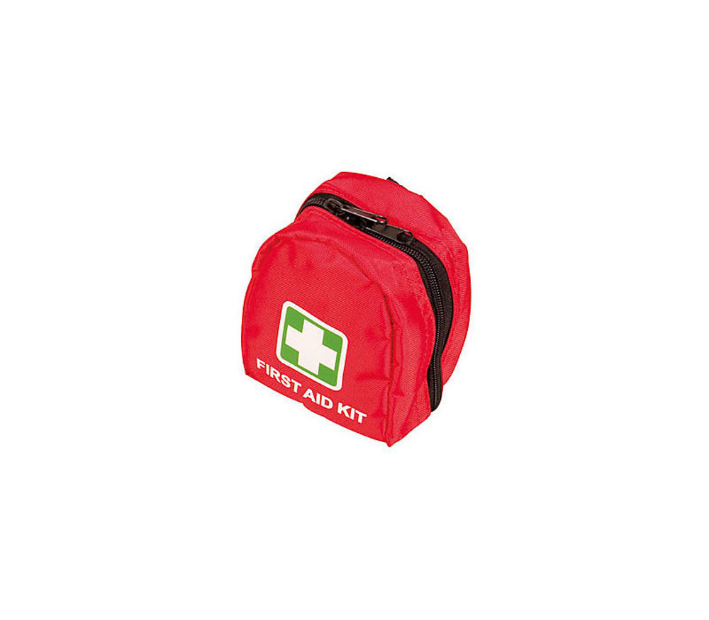 Personal Kit in a Soft Pack with Clip on Carabineer - Alpha First Aid