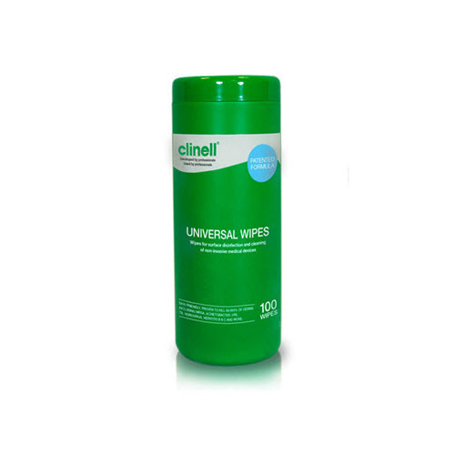 Clinell Universal Wipes in Canister (100)