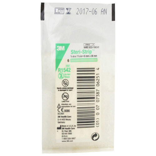 Steristrip Wound Closures Single Cards [6 x 38mm (6)]