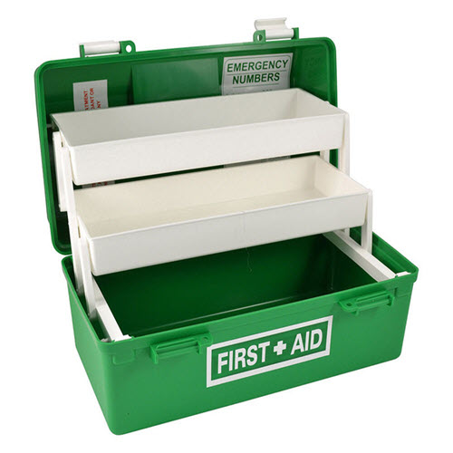 Cantilever Two Tray Plastic Container Empty - Medium