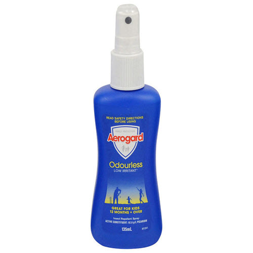 Aerogard Low Scent Insect Repellent Pump 135ml 