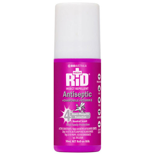 Rid Insect Repellent RollOn 50ml Alpha First Aid