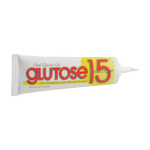 Glucose Gel Tubes Oral 15 37.5gm - Lemon