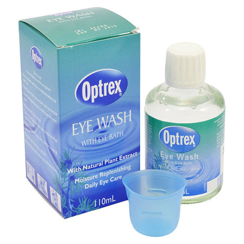 Optrex Eye Wash with Eye Bath 110ml 