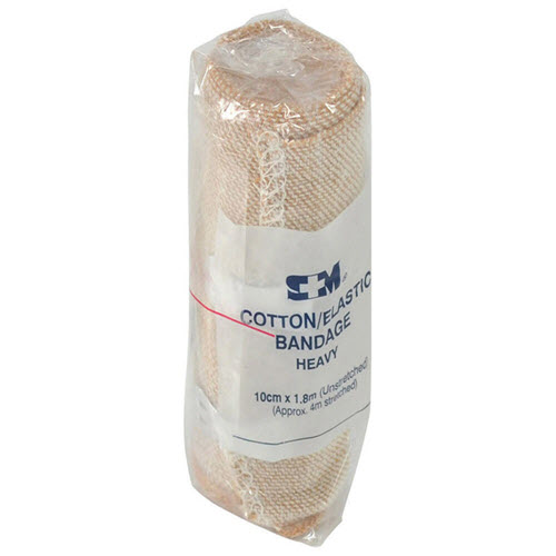Heavy Crepe Bandage Medium Firm 10cm x 1.8m