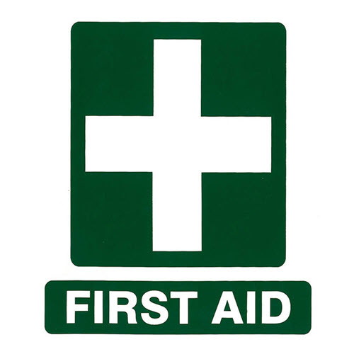Sticker - Vinyl First Aid (Sm)