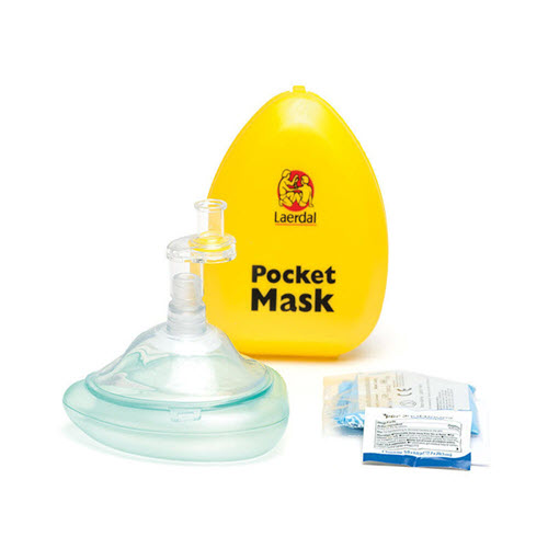 Laerdal Adult Pocket Mask with Valve & Filter