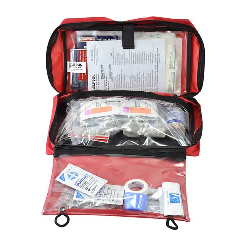 Travellers Kit in a Soft Pack with Handles Alpha First Aid
