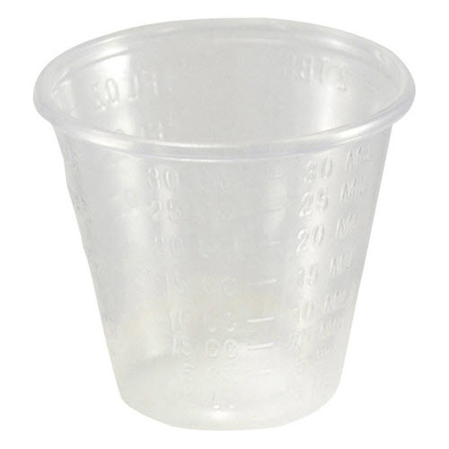 Medicine Measure/Pill Cup Graduated 30ml (100)