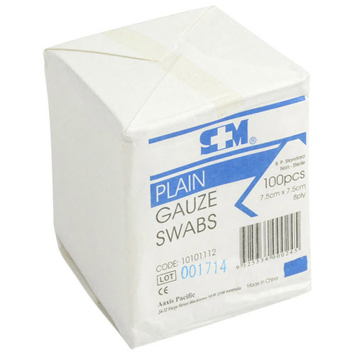Gauze Swabs (100)