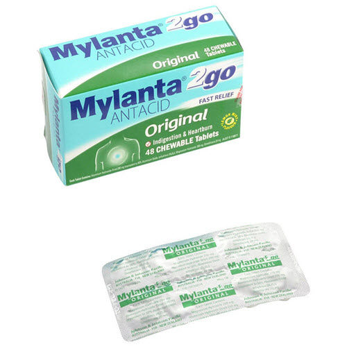 Mylanta 2go Chewable Tablets