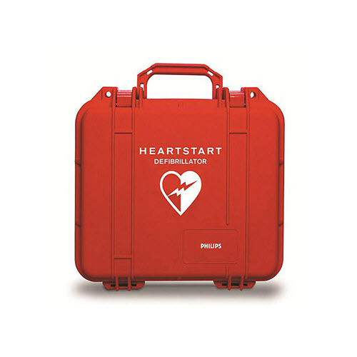 HeartStart Pelican Case for HS1 & FRx Defibrillator - Red