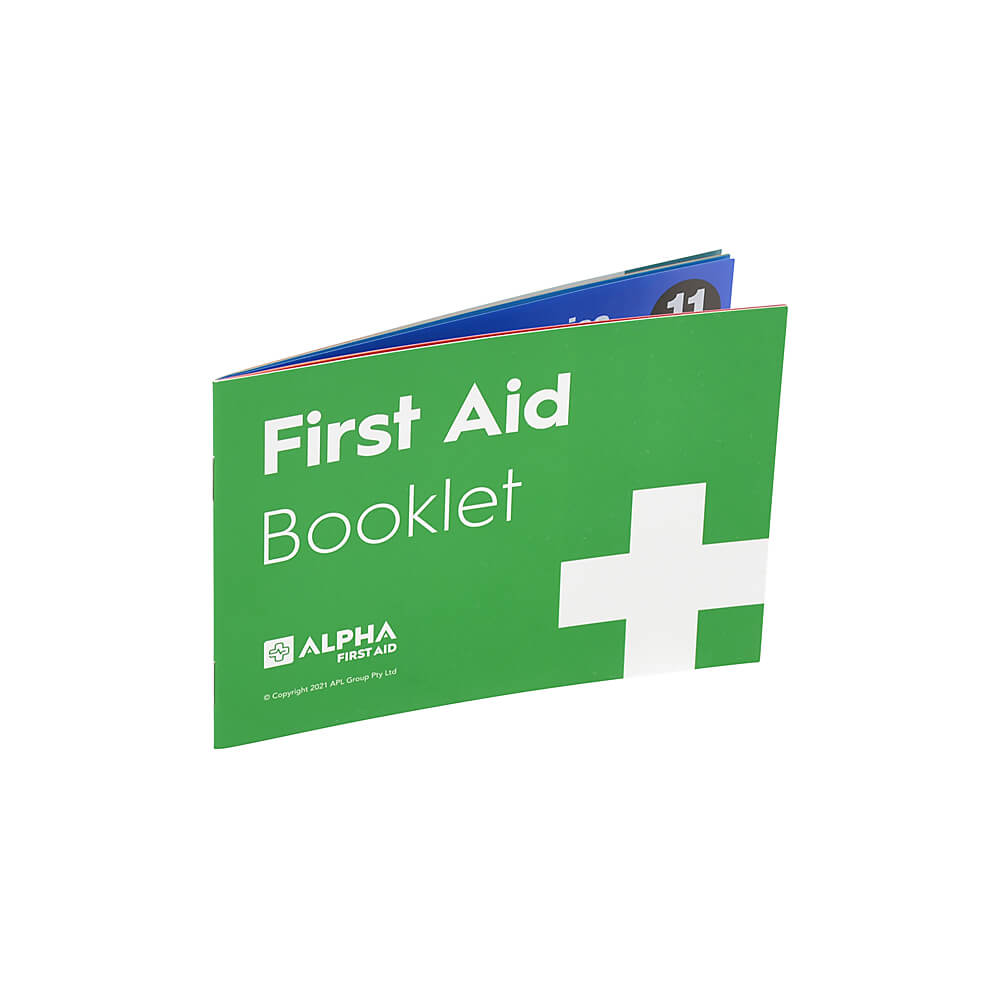 First Aid Booklet Alpha First Aid