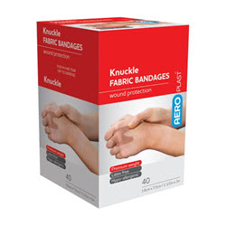 Aeroplast Knuckle Fabric Bandages (40)