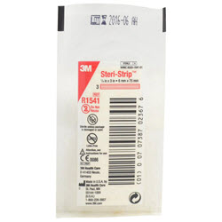 Steristrip Wound Closures Single Cards - 6 x 75mm (3)