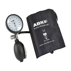 Blood Pressure Monitor Bydand Palm Held Aneroid