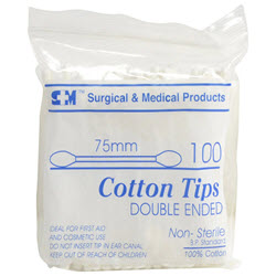 Cotton Buds (100) Double End