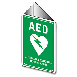 Sign - AED Wall Angle Bracket 