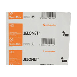 Jelonet Paraffin Gauze  Dressing 10 x 10cm - Single
